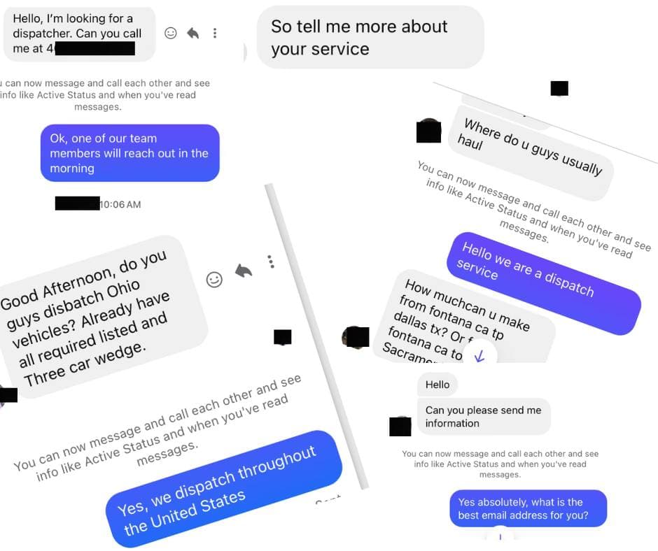 Real Dispatch Results