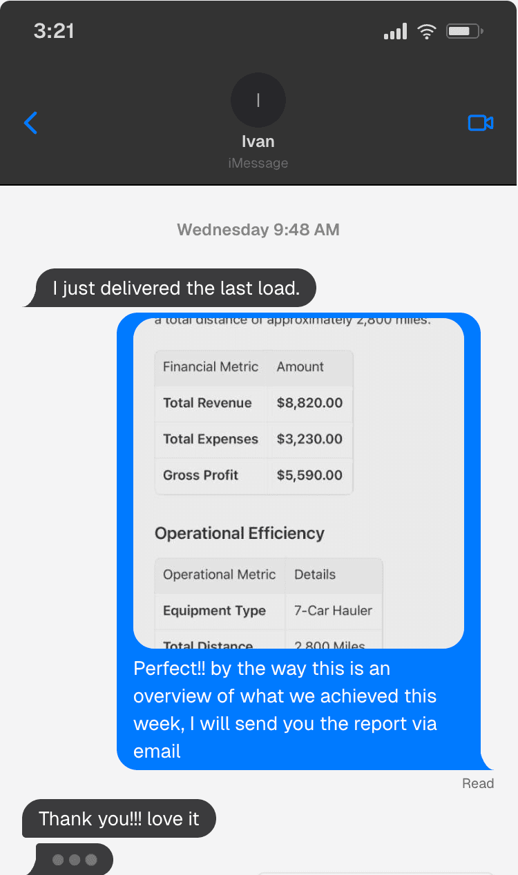 Profit Guarantee Message